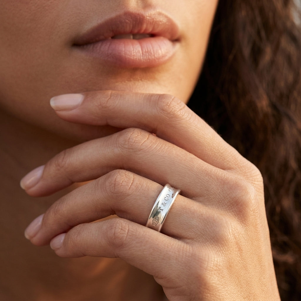 Tiffany 1837® Ring in Silver, Narrow