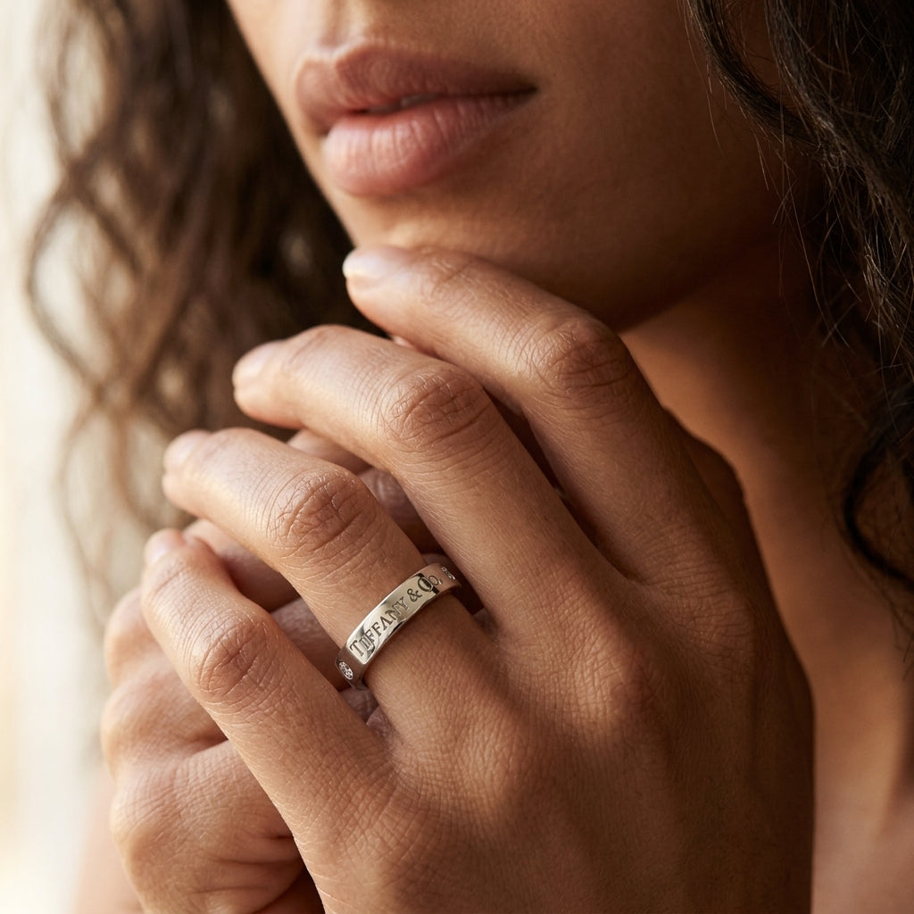 Tiffany T&CO.@:Band Ring