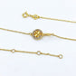 Tory Burch Icon Pave Interlocking Pendant Necklace
