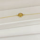High-definition shot of the bracelet laid flat on pure white background.