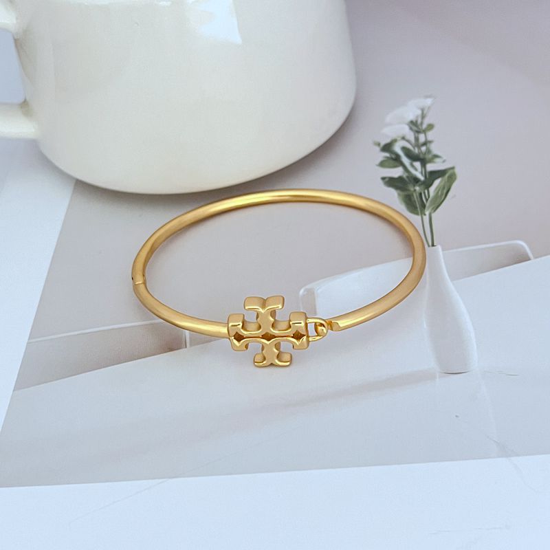 Bangle displayed standing upright or slightly angled on a clean, light background, highlighting the full chevron pattern.