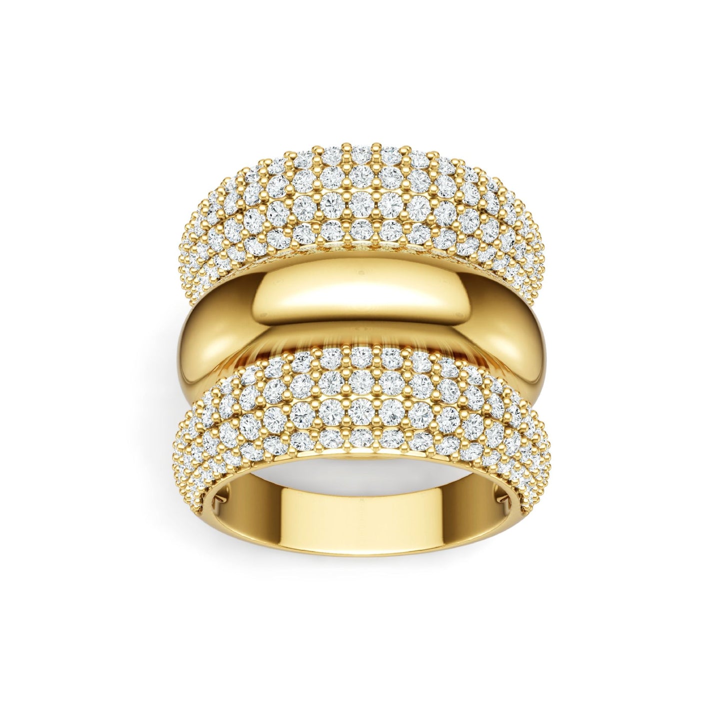 Clean, high-definition shot of the ring centered on a white background.