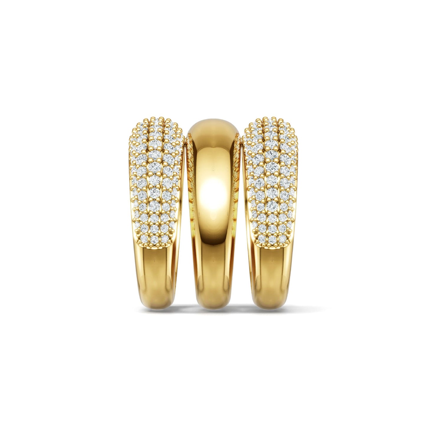 Clean, high-definition shot of the ring centered on a white background.
