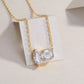 High-definition shot of the necklace laid flat on pure white.