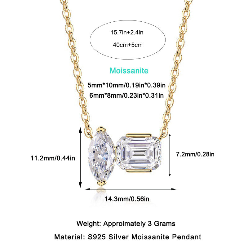 High-definition shot of the necklace laid flat on pure white.