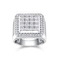 High-definition shot of the ring isolated on pure white.