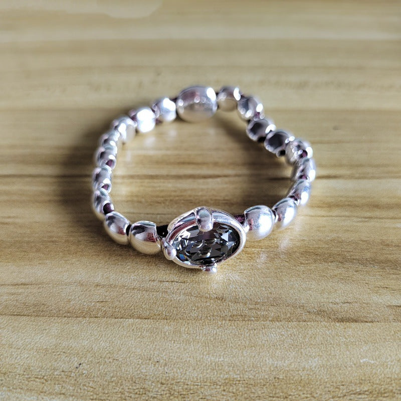 UNOde50 Beaded Bracelet with Gemstone