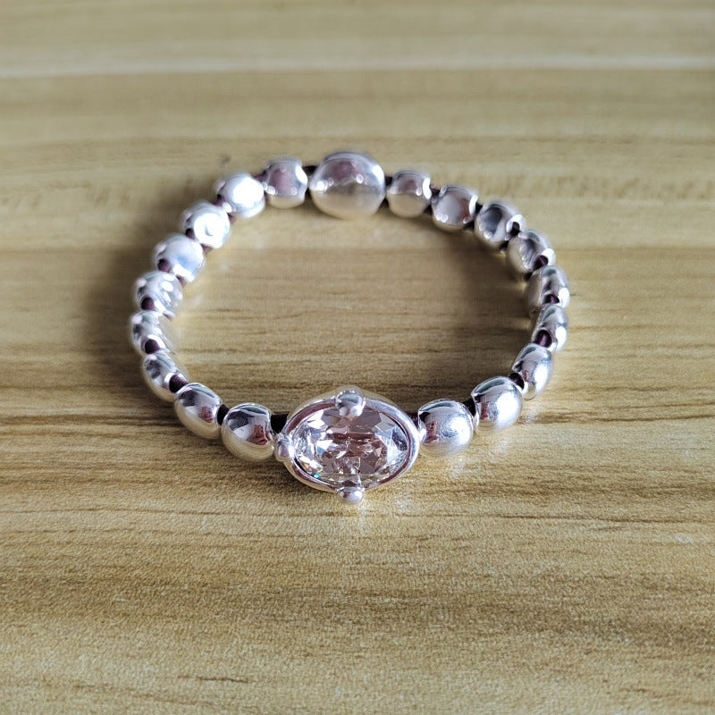 UNOde50 Beaded Bracelet with Gemstone