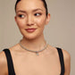 UNOde50 Short Beaded Necklace with Padlock