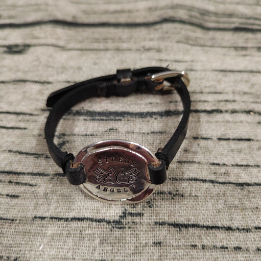UNOde50 Simply Rett Silver Rigid Bangle Bracelet