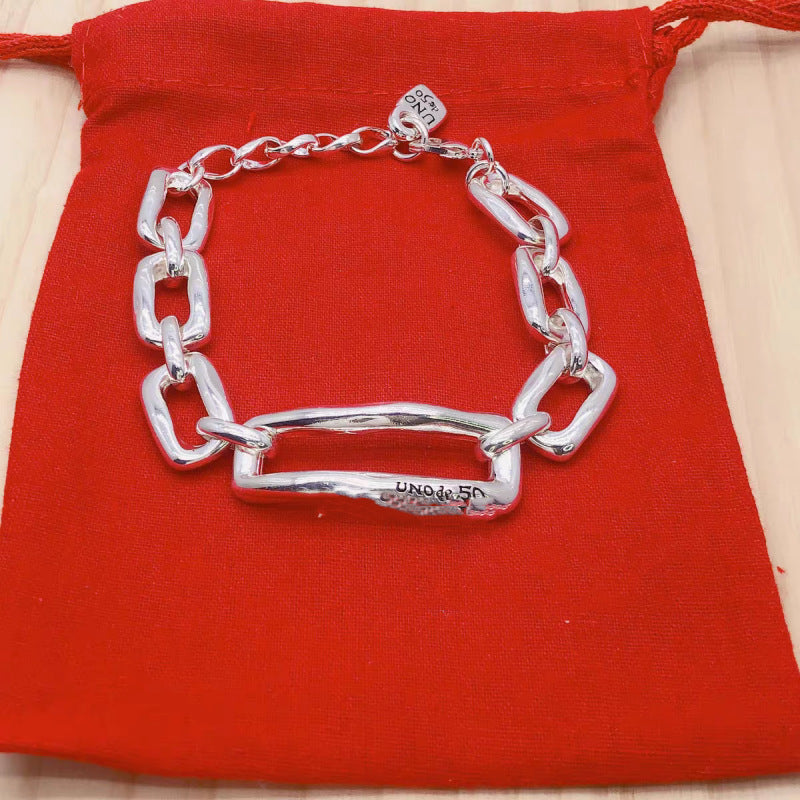 Uno de 50 "Chain by Chain" Bracelet