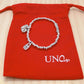 Unode50 Romeo Sterling Silver Plated bracelet