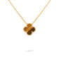 Van Cleef & Arpels 18k Gold plating  Vintage Alhambra Pendant Necklace