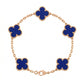 Van Cleef & Arpels Alhambra Bracelet Blue agate