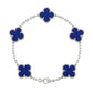 Van Cleef & Arpels Alhambra Bracelet Blue agate