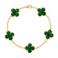 Van Cleef & Arpels Alhambra Bracelet Malachite