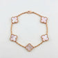 Van Cleef & Arpels Alhambra Bracelet Pink Mother-of-Pearl