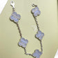 Van Cleef & Arpels Alhambra Bracelet Purple chalcedony