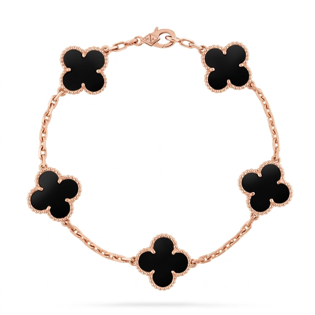 Van Cleef & Arpels Alhambra Bracelet black onyx