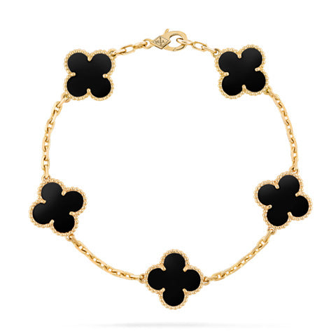 Van Cleef & Arpels Alhambra Bracelet black onyx