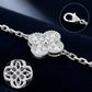 Van Cleef & Arpels Alhambra Bracelet pave diamonds