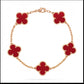 Van Cleef & Arpels Alhambra Bracelet red Mother-of-Pearl