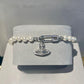Vivienne Westwood Orb Necklace Choker White 1 Row Pearl Silver Outlet authentic