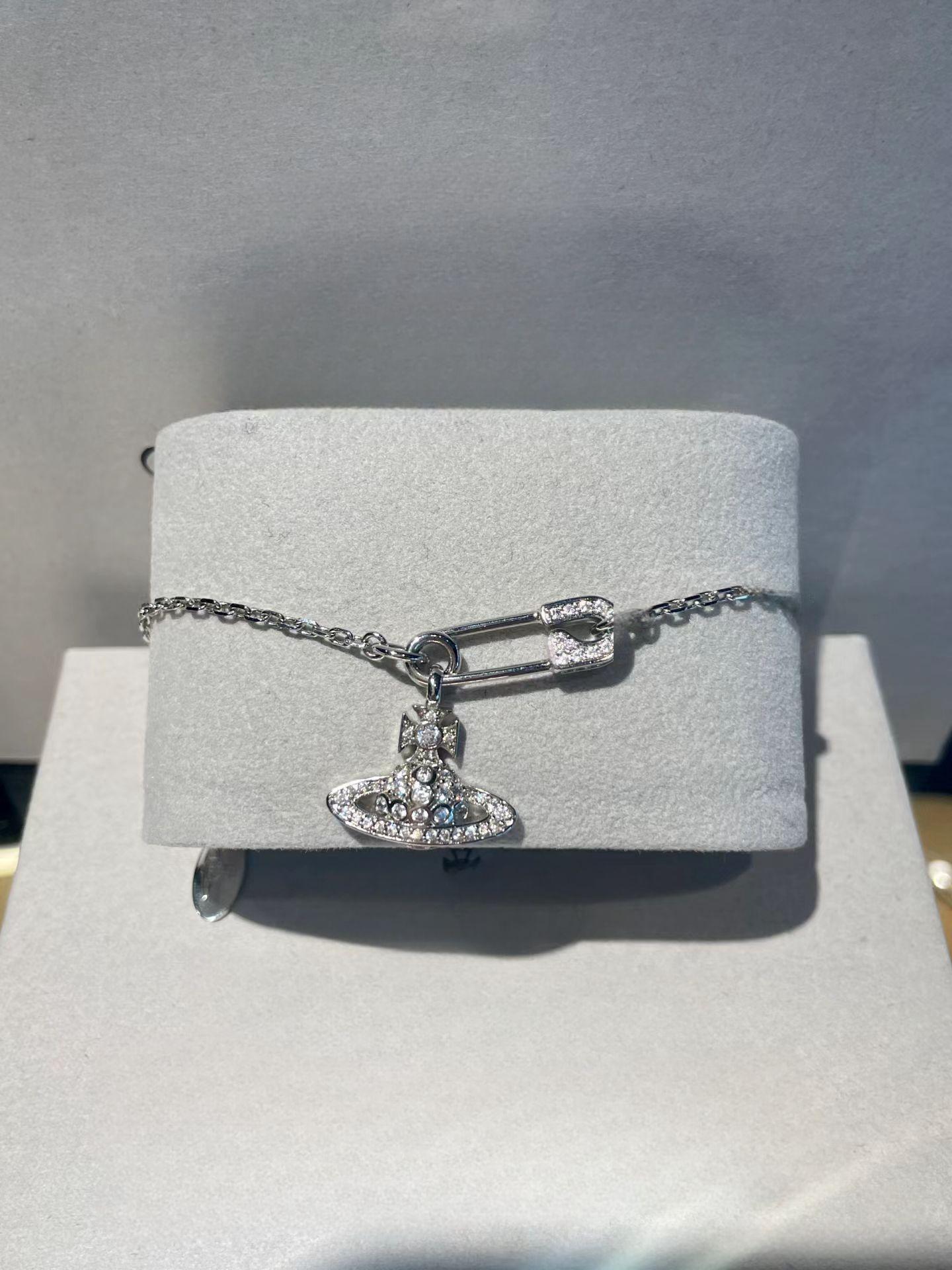 Vivienne Westwood Orb Necklace Choker White 1 Row Pearl Silver Outlet authentic