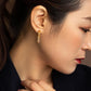 Elegant Face-Slimming Silver Earrings for Women