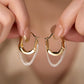 “Vintage minimalist silver tassel earrings for women, elegant cool chic jewelry design