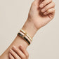 Zerra Jewelry Tory Burch Icon Medium Enamel Bracelet with double T design in colorful enamel finish