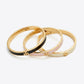 Zerra Jewelry Tory Burch Icon Medium Enamel Bracelet with double T design in colorful enamel finish.