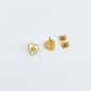 Tory Burch Kira heart stud earrings