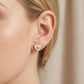 Tory Burch Kira heart stud earrings