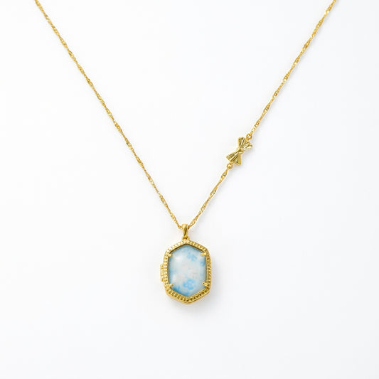 Kendra Scott x Love Shack Fancy Daphne necklace