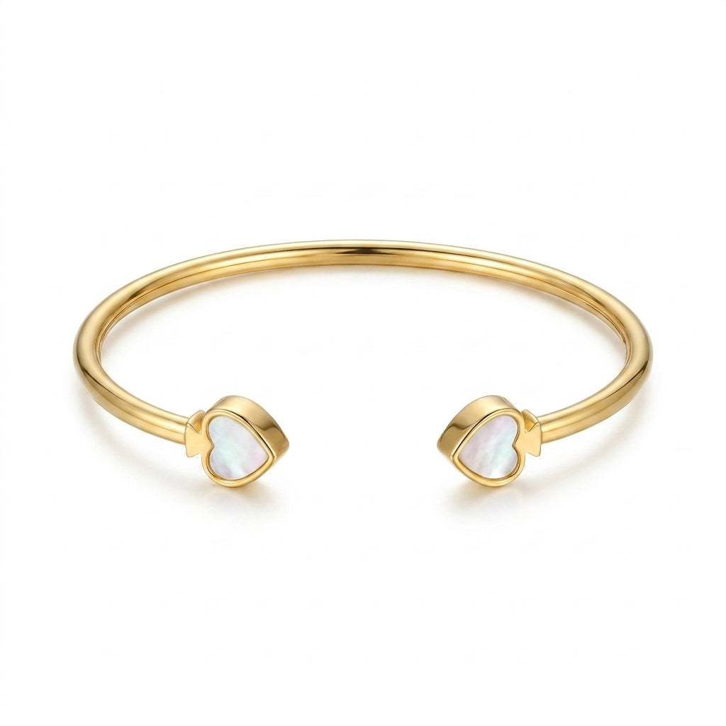 Kate Spade New Classic Heart Gold Bracelet in 12k gold-plated finish