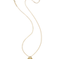 Kendra Scott Bold Heirloom Heart Locket Pendant in 14k gold-plated brass