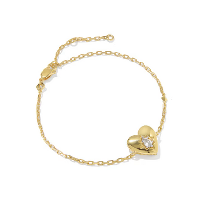 Kendra Scott Bow Silver Strand Necklace in rhodium-plated silver finish with textured bow