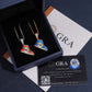S925 silver iced out moissanite enamel sneaker pendants in luxury gift box with GRA certificates