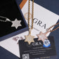 S925 silver iced out moissanite Star of David pendants in gold silver rose gold on GRA report card