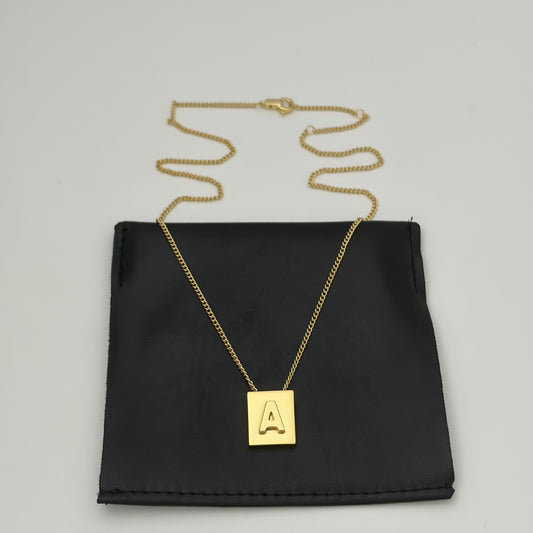 CELINE Alphabet  Pendant Necklace