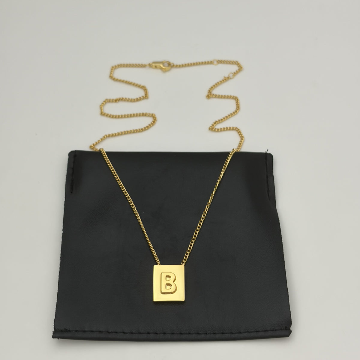 CELINE Alphabet  Pendant Necklace