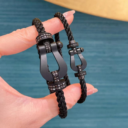 Force 10 bracelet 18k yellow gold and diamonds