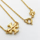 Detailed shot of the secure lobster clasp and adjustable extender on the Kira necklace