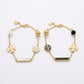 Tory Burch TB Logo and Pearl Bracelet in gold-tone featuring polished Double T and cream pearls